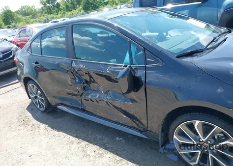 2022 Toyota Corolla Se z USA, uszkodzony, nr VIN 5YFS4MCE1NP105543